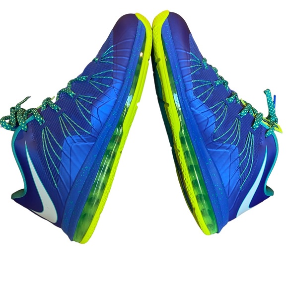 New in box Nike Air Max LeBron X Low Sprite Basketball Mens Shoes Size 10.5 - Picture 5 of 11